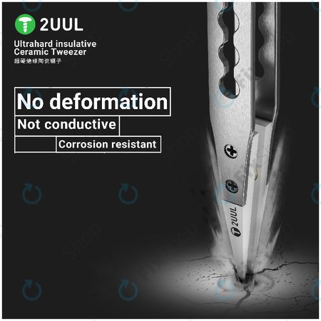 Precíziós csipesz, kerámia szigetelésű, 2UUL TW31