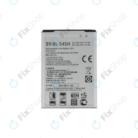 LG G3 S D722, L90 D405, Bello - Akkumulátor BL-54SH 2540mAh