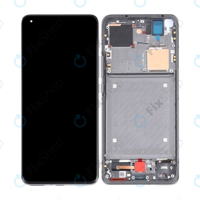 Xiaomi Mi 11 Pro - LCD Kijelző + Érintőüveg + Keret TFT
