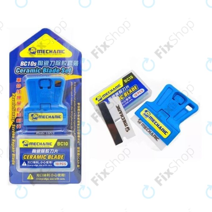 Mechanic BC10S - Éles Kerámia Penge Készlet