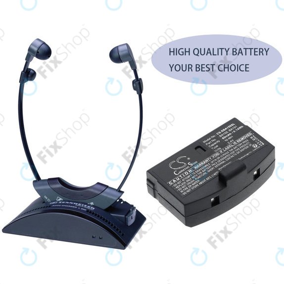 Akkumulátor Sennheiser, 60mAh, Ni-MH, 2.4V, BA150, HQ