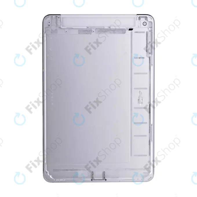 Apple iPad Mini 4 - Akkumulátor Fedőlap 4G Változat (Silver)