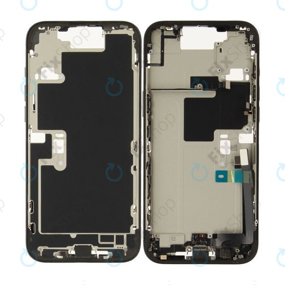 Középső keret akkumulátorral | iPhone 16 Pro Max | Black Titanium | ZD076-00693 | Genuine Apple