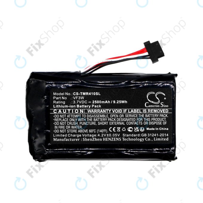 Akkumulátor TomTom Rider, Great Rides, 2500mAh, Li-Ion, 3.7V, VF3W, HQ