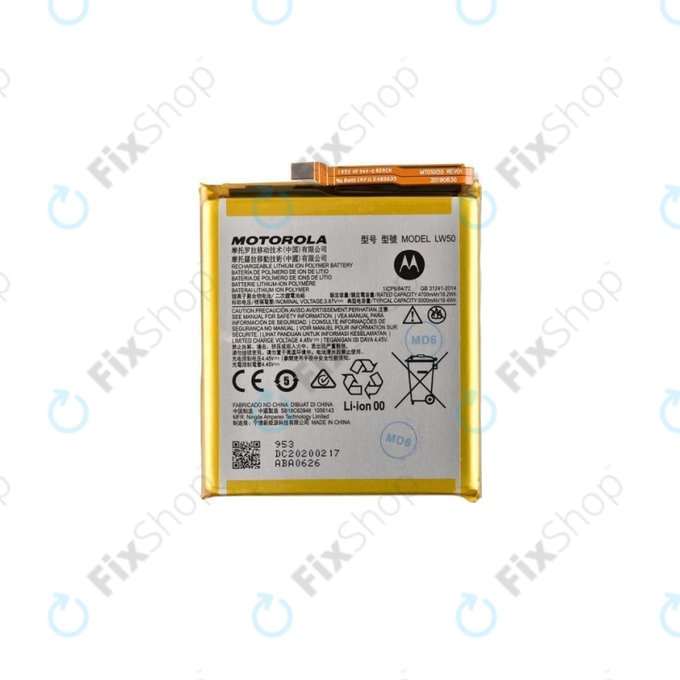 Motorola Edge Plus - Akkumulátor LW50 5000mAh - SB18C62948 Genuine Service Pack