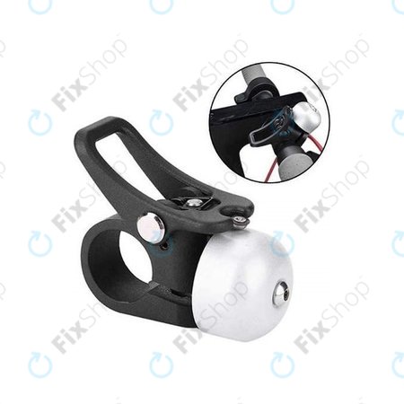 Xiaomi Mi Electric Scooter 1S, 2 M365, Essential, Pro, Pro 2 - Csengő (Grey) - C002550002800 Genuine Service Pack