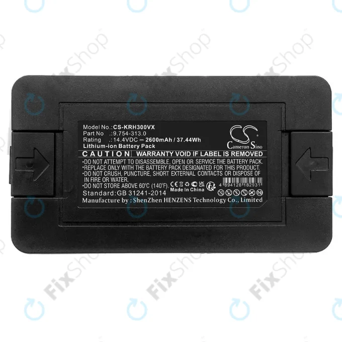 Kärcher RC3 - Akkumulátor 9.754-313.0 Li-Ion 14.4V 2600mAh HQ