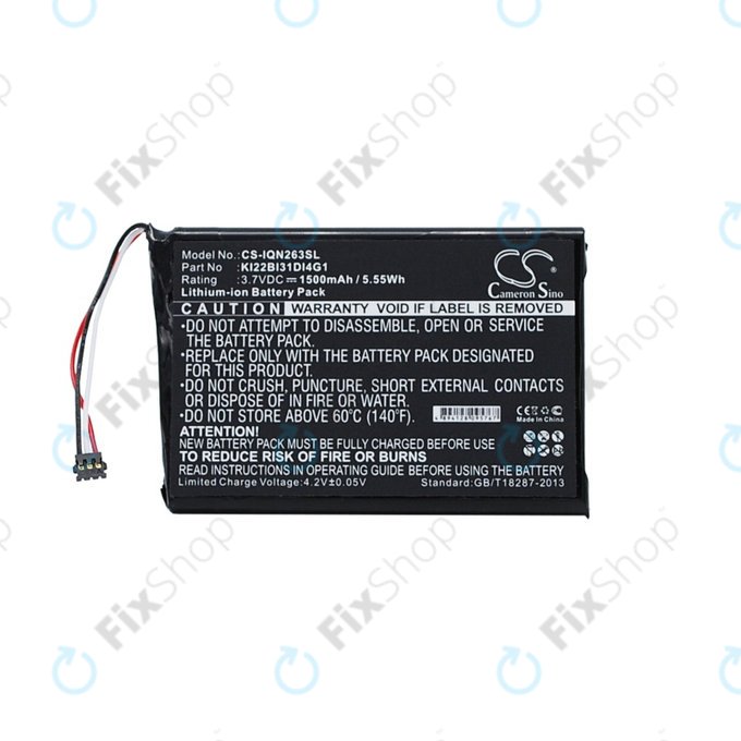 Garmin Nuvi 2639LMT, 2689LMT - Akkumulátor KI22BI31DI4G1 1500mAh HQ