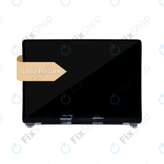 LCD kijelző MacBook Pro 14", A3112, A3185 (2024), első üveggel és fedéllel, Nano-Texture, Silver, 661-41793, Genuine Apple