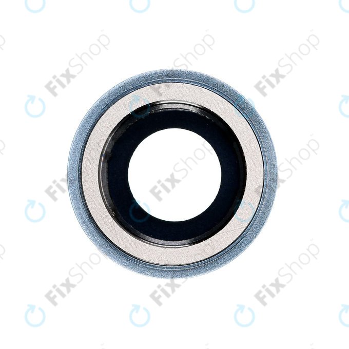 Apple iPhone XR - Visszapillantó Üveg Kerettel (Blue)