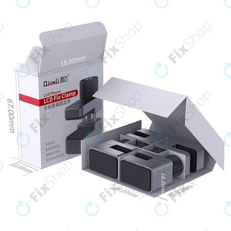 QianLi iClamp - Állítható Alumínium Rögzítő (11mm) - 4db