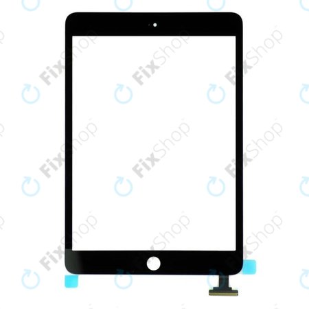 Apple iPad Mini, Mini 2 - Érintőüveg (Black)