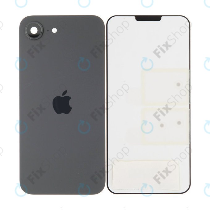 Hátsó Ház Üveg | iPhone 16e | Black | 661-49429 | Genuine Apple