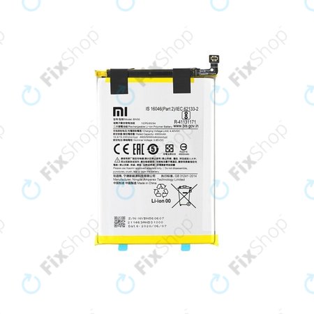 Xiaomi Redmi 9A, A1, A2 - Akkumulátor BN56, BN5F 5000mAh - 46020000425D Genuine Service Pack