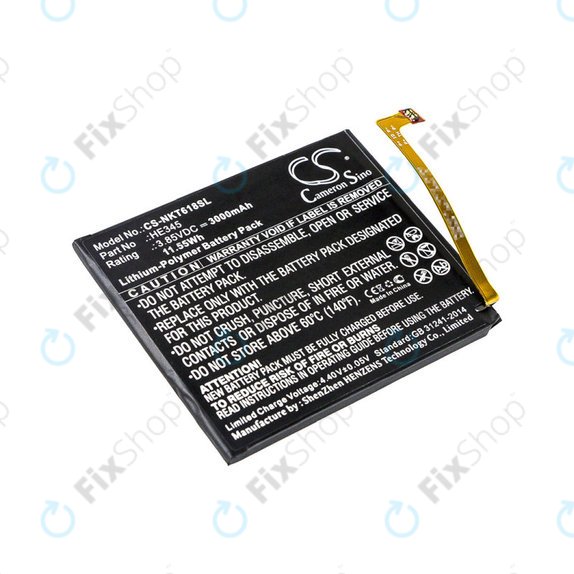Nokia 6.1 - Akkumulátor HE345 3000mAh HQ