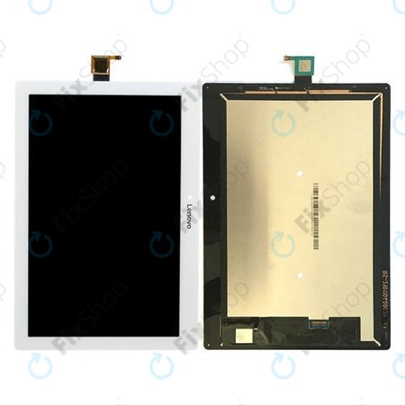 Lenovo IdeaTab A10-30 TB2-X30F - LCD Kijelző + Érintőüveg (White) TFT