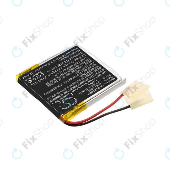 Akkumulátor Plantronics Voyager Focus B825, 360mAh, Li-Pol, 3.7V, AHB403029, HQ