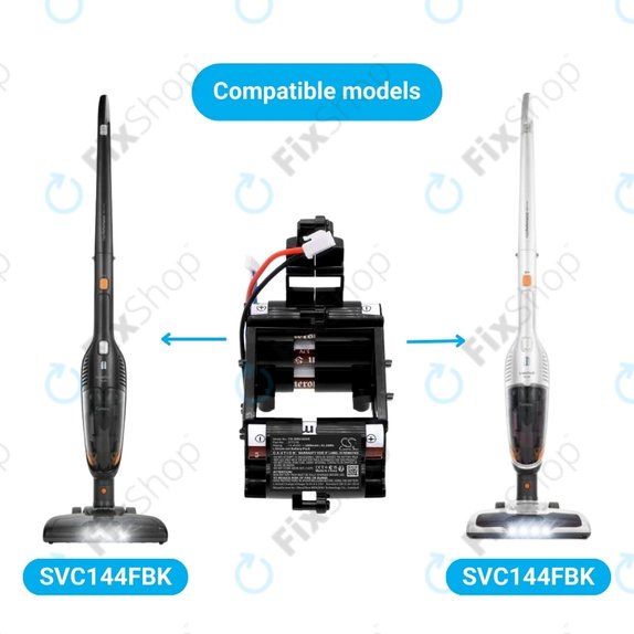 Gorenje SVC-series - Akkumulátor 577276 Li-Ion 14.4V 3000mAh HQ