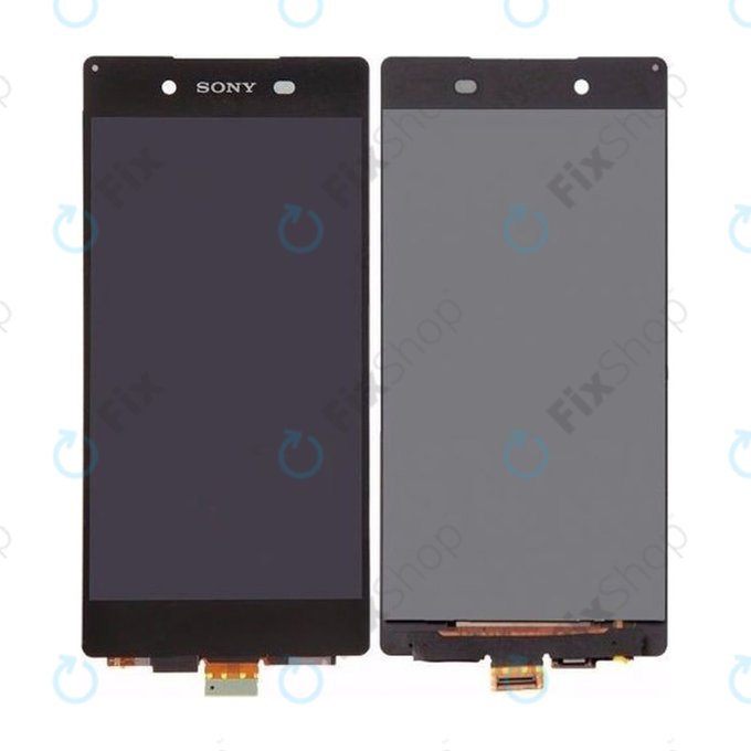 Sony Xperia Z3 Plus E6553 - LCD Kijelző + Érintőüveg (Black) TFT