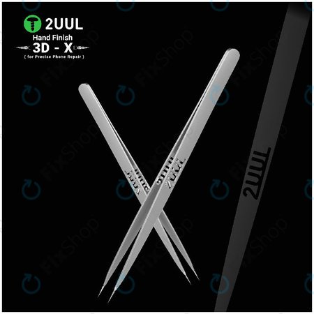 Precíziós csipesz, 3D-X kézi megmunkálású, 2UUL TW02