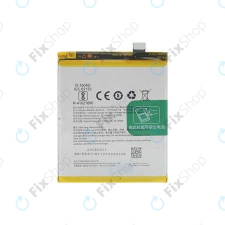 OnePlus 6 - Akkumulátor BLP657 3300mAh