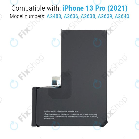 Apple iPhone 13 Pro - Akkumulátor 3095mAh