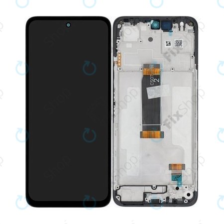 Xiaomi Redmi 13 4G, Redmi 13 5G, Poco M6 4G - LCD Kijelző + Érintőüveg + Keret - 560001N19A00 Genuine Service Pack