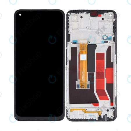 Oppo A72 - LCD Kijelző + Érintőüveg + Keret - REF-OPPOA7201 Genuine Service Pack