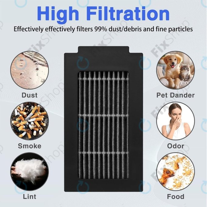 HEPA-szűrő, 2 db Ecovacs Deebot T50 Omni, T50 Pro Omni, T50 Max, T50 Max Pro Omni