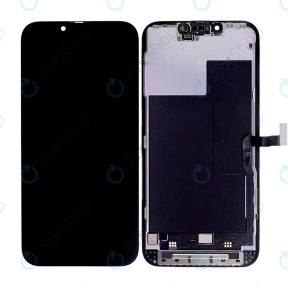 Kijelző In-Cell HD+ iPhone 13 Pro, Érintőüveg kerettel
