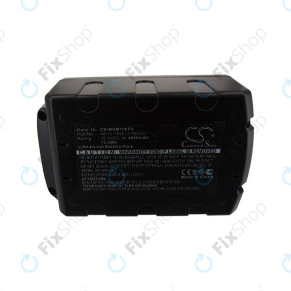 Milwaukee 2600-series, 2700-series, AG-125, C18, HD18, M12, M18 - Akkumulátor YTB313 Li-Ion 4000mAh HQ