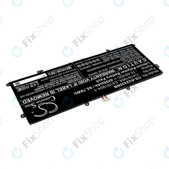 Akkumulátor Asus Zenbook 13, Zenbook 14, 4250mAh, Li-Pol, 15.48V, C41N1904, HQ