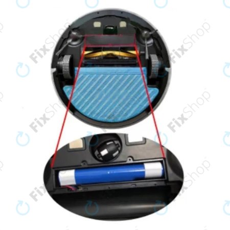 Xiaomi Mi Robot Vacuum Mop Pro (P), 2 (Mijia 2C), Viomi V2 Pro, Proscenic LDS M7 - Akkumulátor STYJ02YM, MH1-4S1P-SC Li-Ion 14.8V 3400mAh