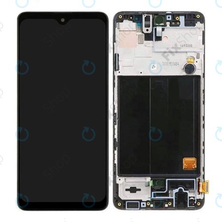 Samsung Galaxy A51 A515F - LCD Kijelző + Érintőüveg + Keret (Small Size Panel) OLED