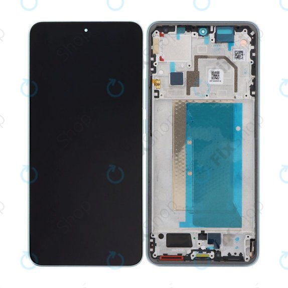 Xiaomi 13T, 13T Pro - LCD Kijelző + Érintőüveg + Keret (Meadow Green) OLED
