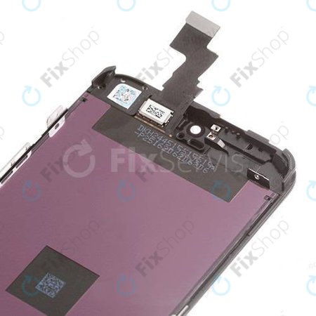 Apple iPhone 5C - LCD Kijelző + Érintőüveg + Keret (Black) TFT