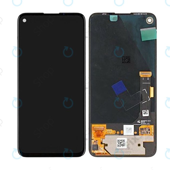 Google Pixel 4a 4G - LCD Kijelző + Érintőüveg - G949-00007-01 Genuine Service Pack