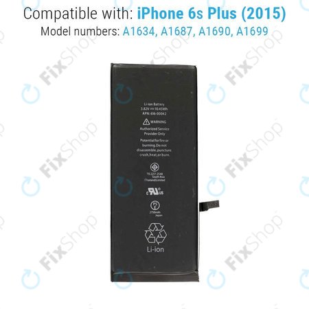 Apple iPhone 6S Plus - Akkumulátor 2750mAh FixPremium