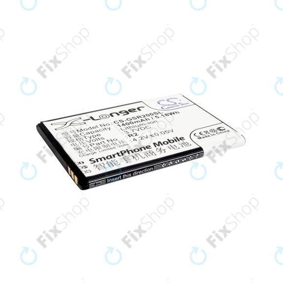 Akkumulátor Gigabyte Gsmart Roma, R2, Li-ion, 3.7V, 1400mAh, HQ