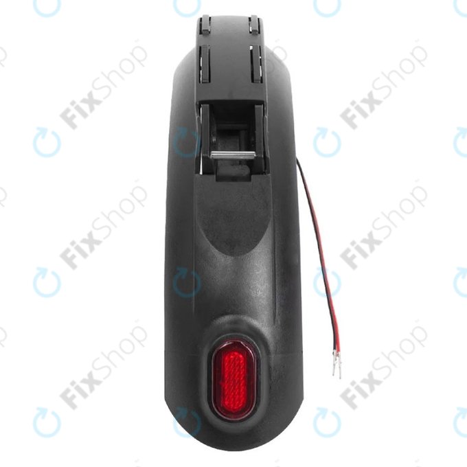 Kugoo S1, S1 Pro, S2, S3 - Hátsó Sárvédő Lámpával és Kábellel (Black)