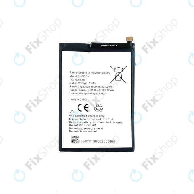 Infinix Hot 10i - Akkumulátor BL-58CX 6000mAh