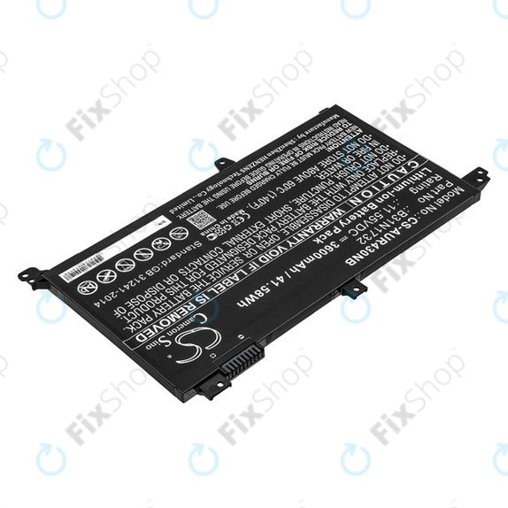 Akkumulátor Asus VivoBook S14, S430FA, 3600mAh, Li-Ion, 11.55V, B31N1732, HQ