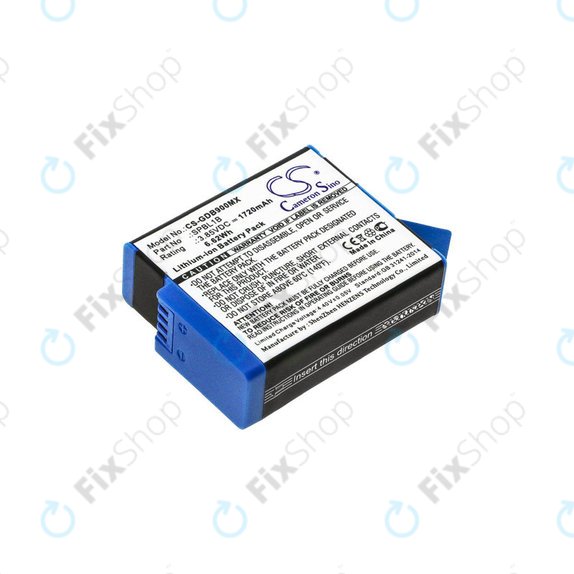 Akkumulátor Gopro Hero 9, 11, 1720mAh, Li-Ion, 3.85V, SPBL1B, HQ