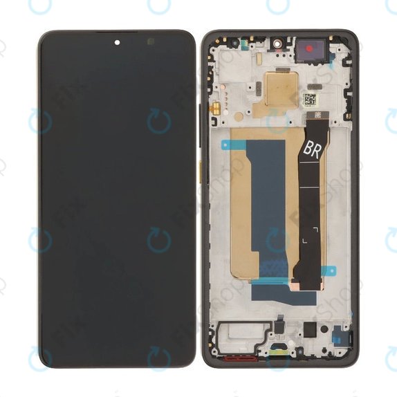 Xiaomi Poco X7 Pro - LCD Kijelző + Érintőüveg + Keret (Yellow) OLED