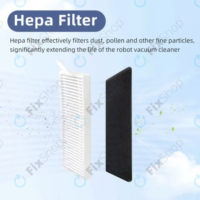 HEPA-szűrő, 2 db Rowenta X-plorer S65, S65+, S70, S70+, S75s, S75s+