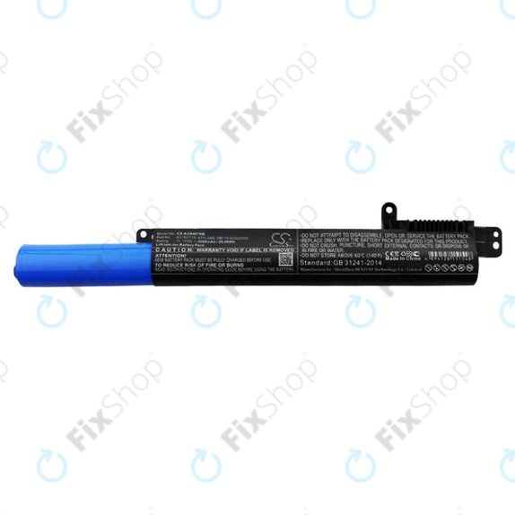 Akkumulátor Asus X407UA, X507UA, R507UB, X407MA, 2600mAh, Li-Ion, 11.1V, A31N1719, HQ