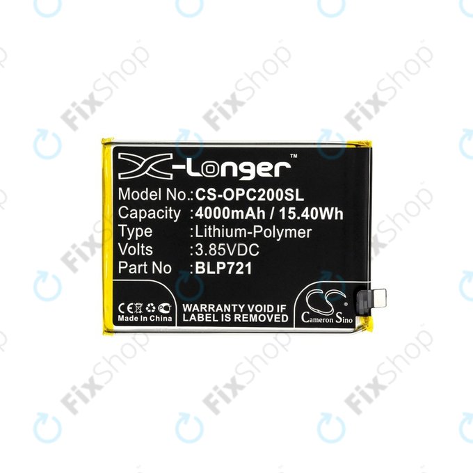 Realme C2 - Akkumulátor BLP721 4000mAh HQ