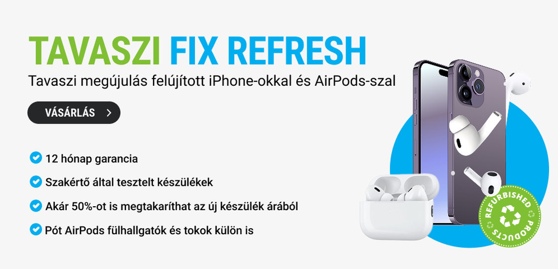 FELÚJÍTOTT ESZKÖZÖK