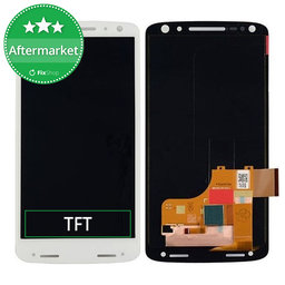 Motorola Moto X Force XT1581 - LCD Kijelző + Érintőüveg (White) TFT