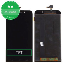 Asus Zenfone Max ZC550KL - LCD Kijelző + Érintőüveg (Black) TFT